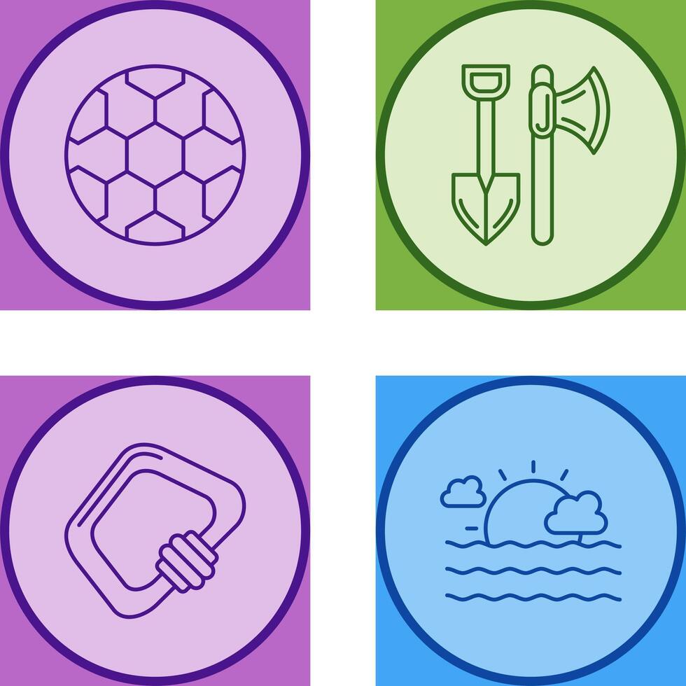 Soccer and Tools Icon vector