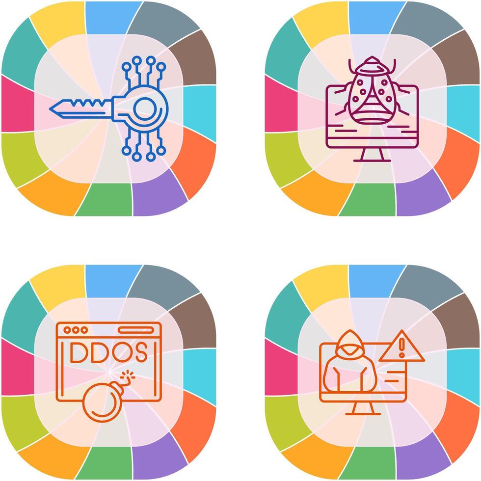 Key Code and Malware Icon 44701877 Vector Art at Vecteezy