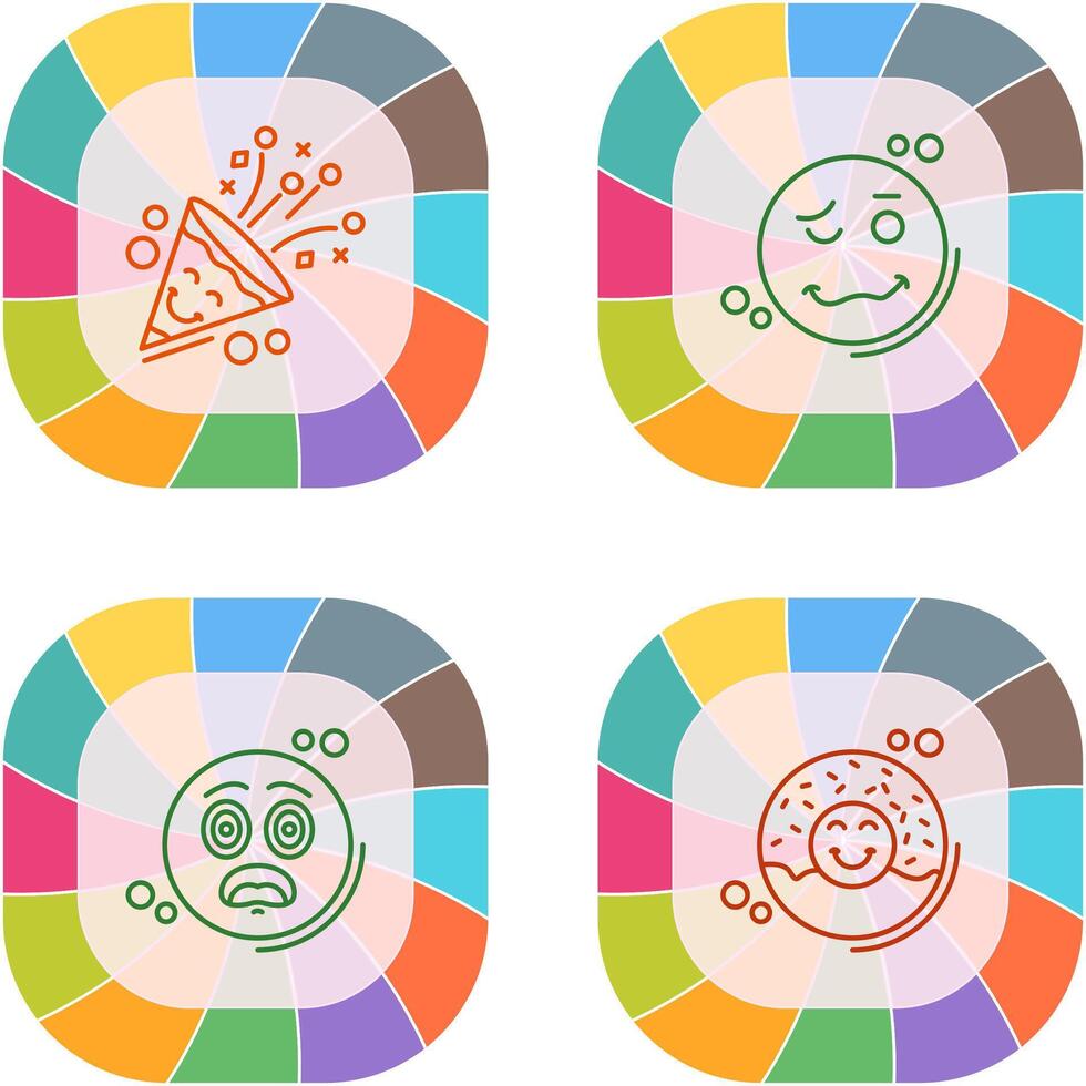 Drunk and Poppers Icon vector