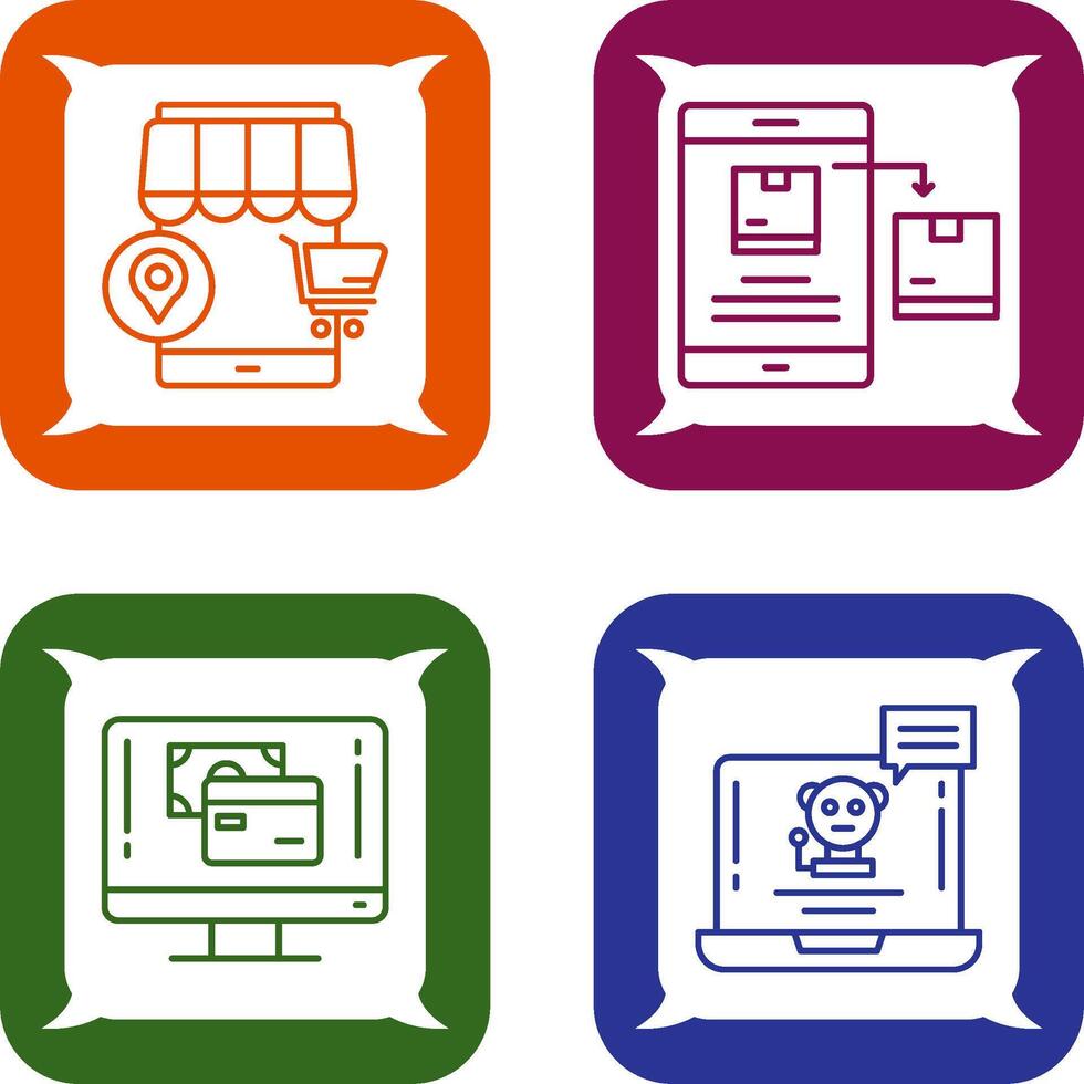 Pin and Replacement Icon vector