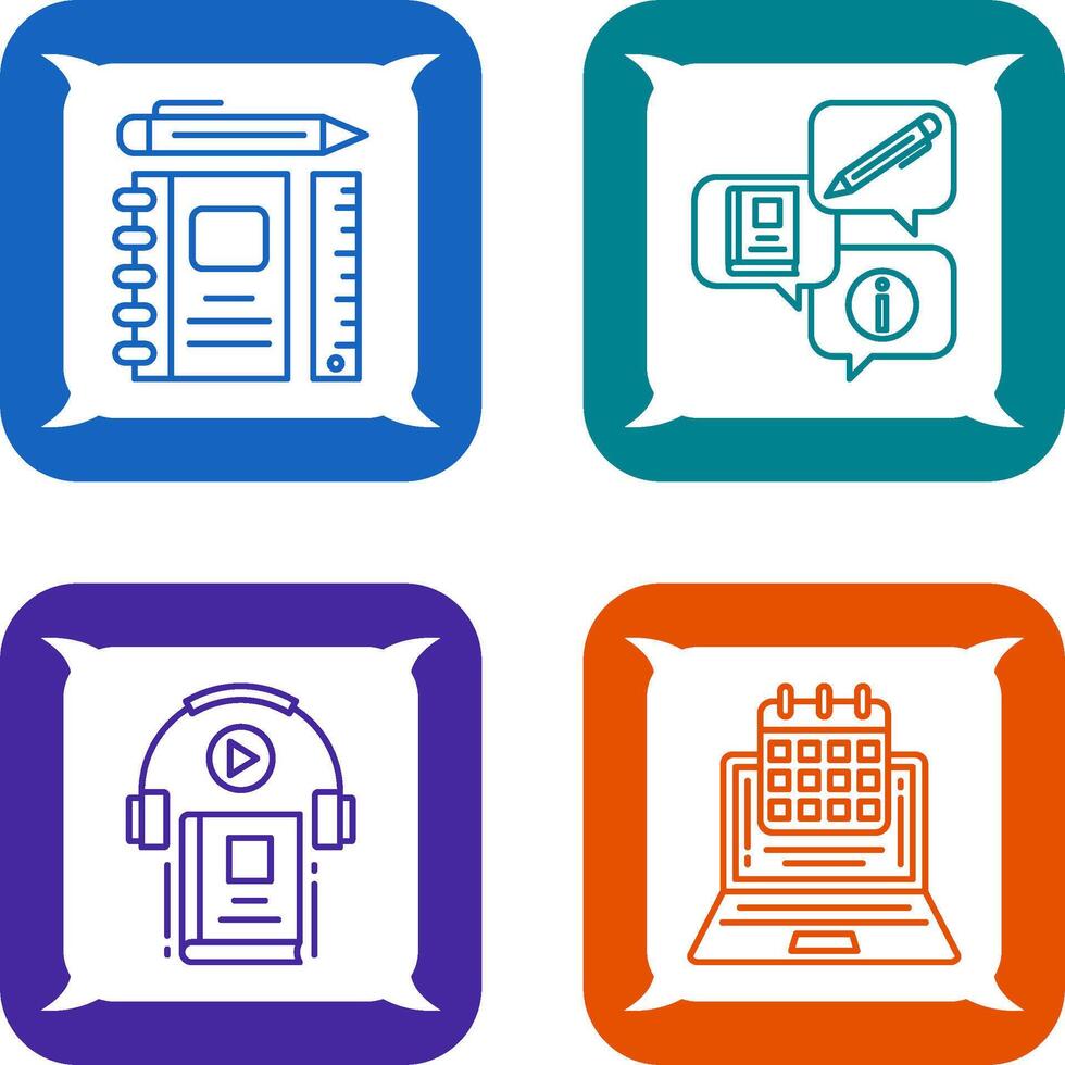 Learning Tools and Education Icon vector