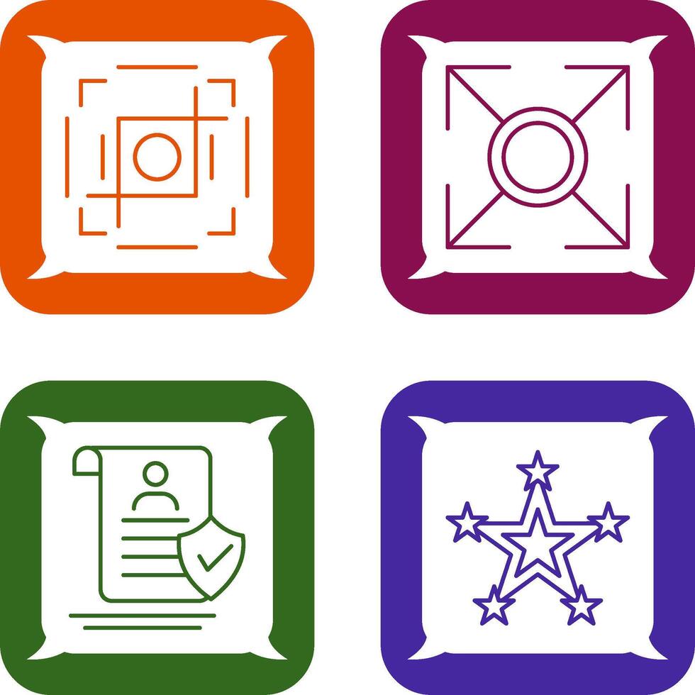 crop and expand Icon vector