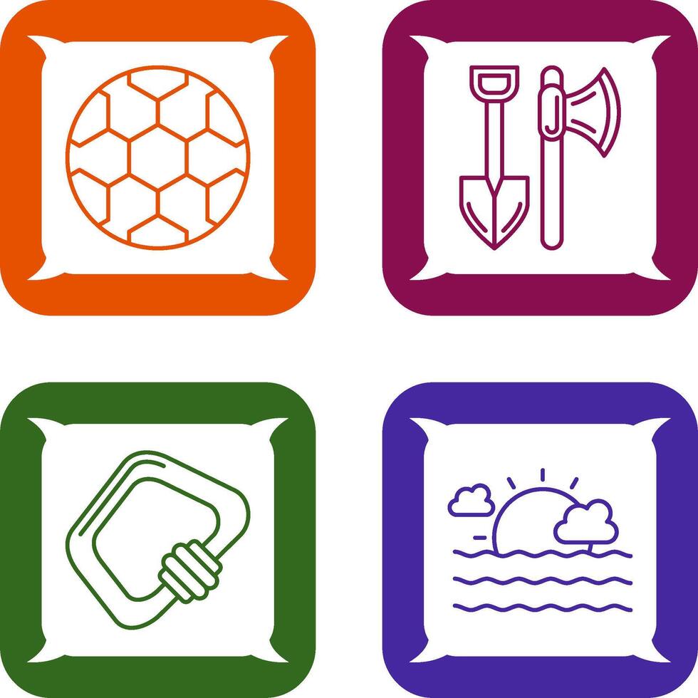 Soccer and Tools Icon vector