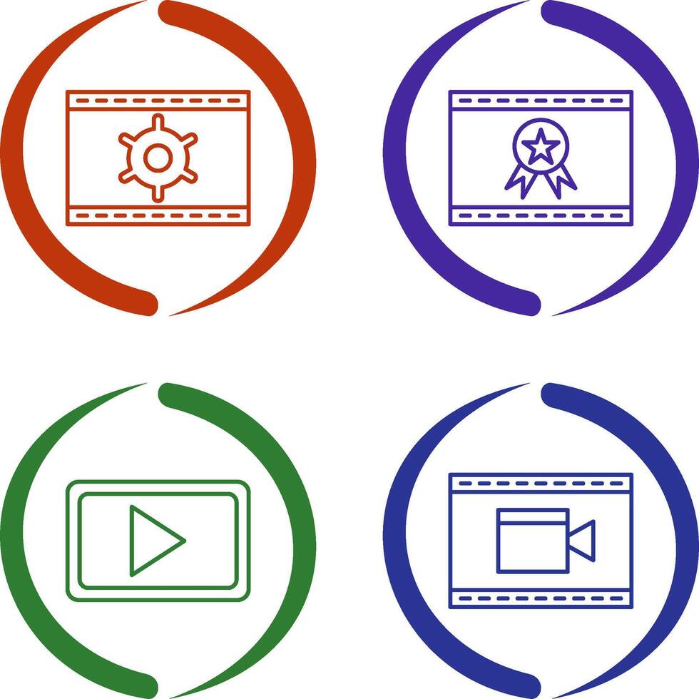 Web Optimization and Web Award Icon vector