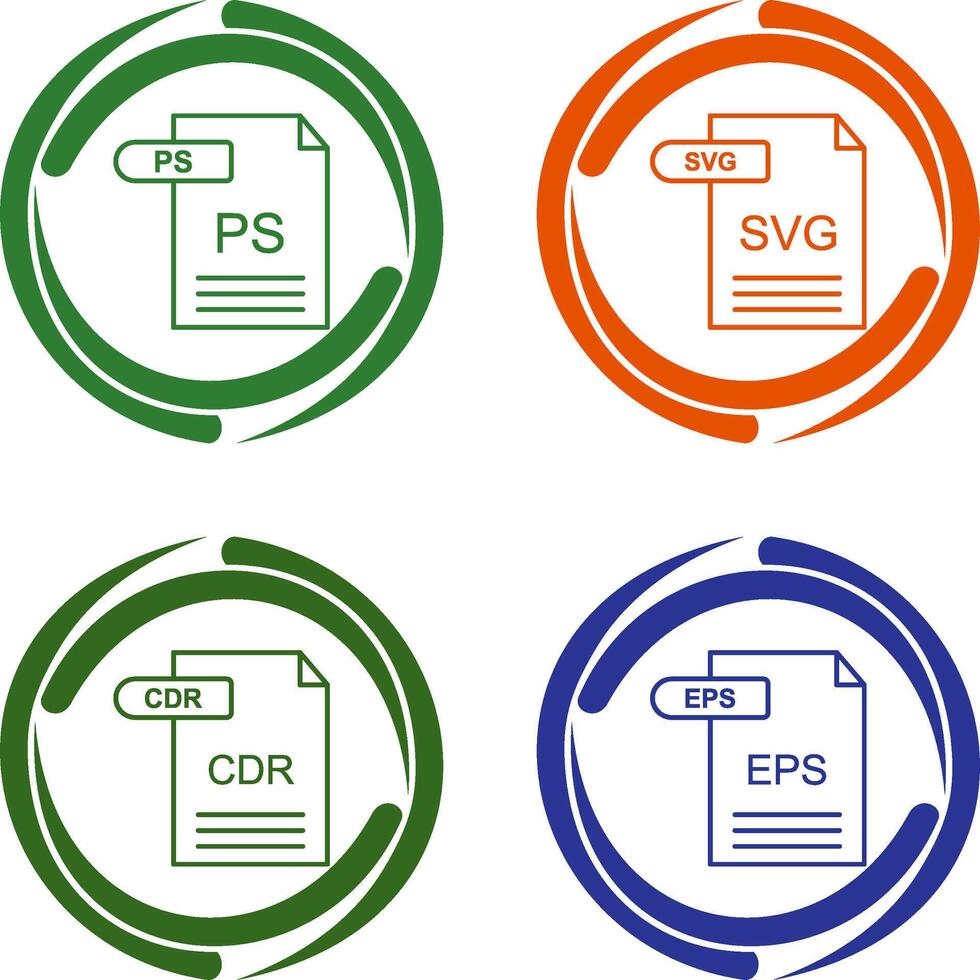 PS and SVG Icon vector
