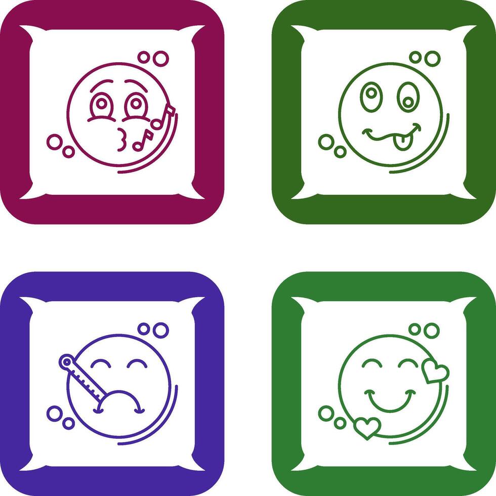 Music and Silly Icon vector