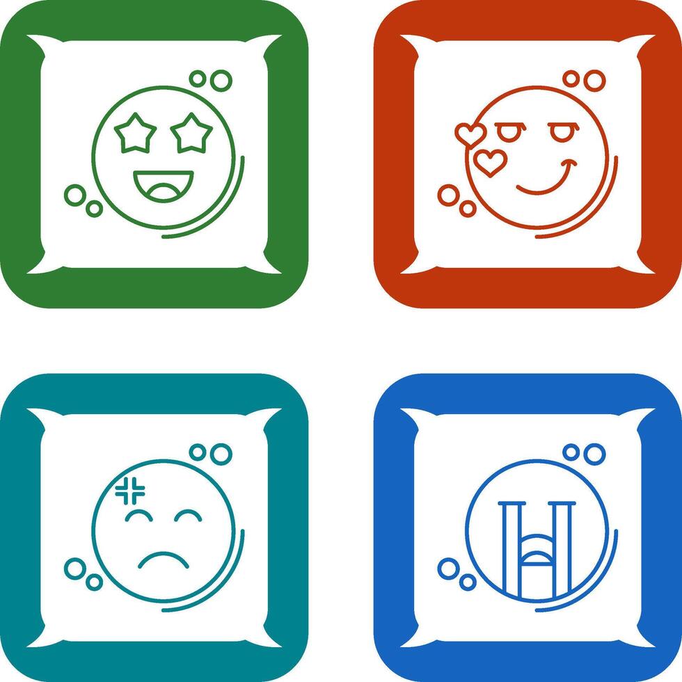 Starstruck and Flirty Icon vector