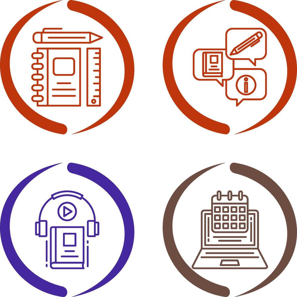 Learning Tools and Education Icon vector