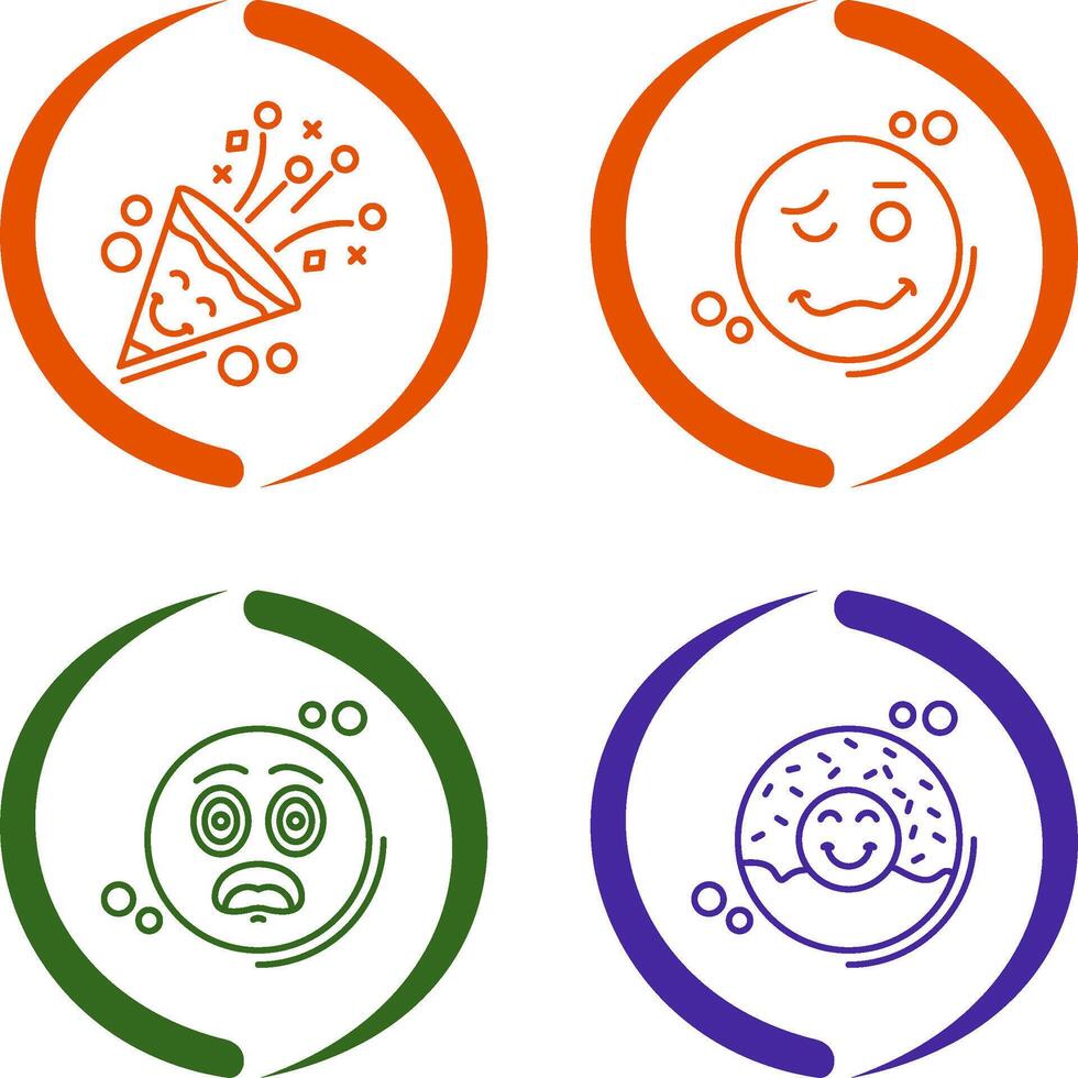 Drunk and Poppers Icon vector