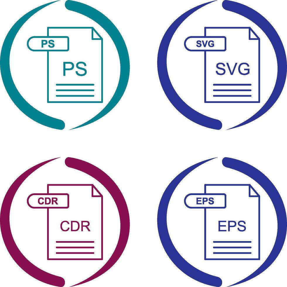 PS and SVG Icon vector