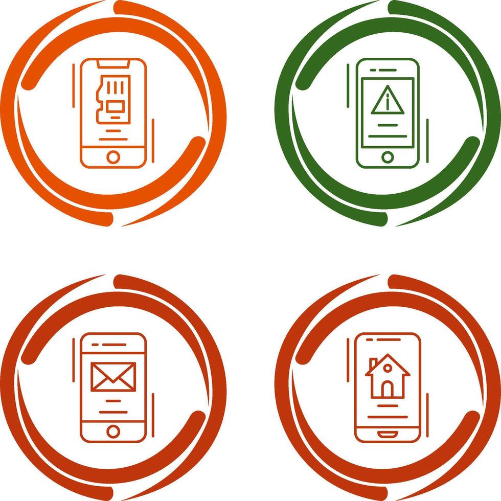 Memory and Error Icon vector