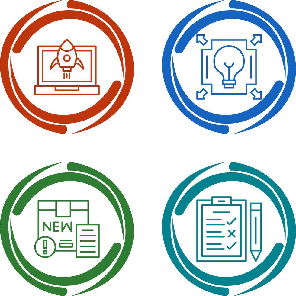 Startup and Diffusion Icon vector