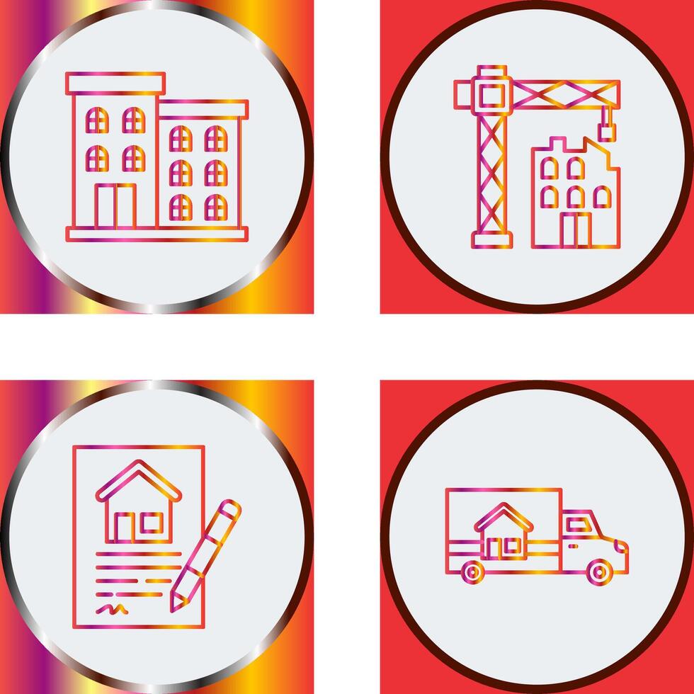 Building and Construction Icon vector