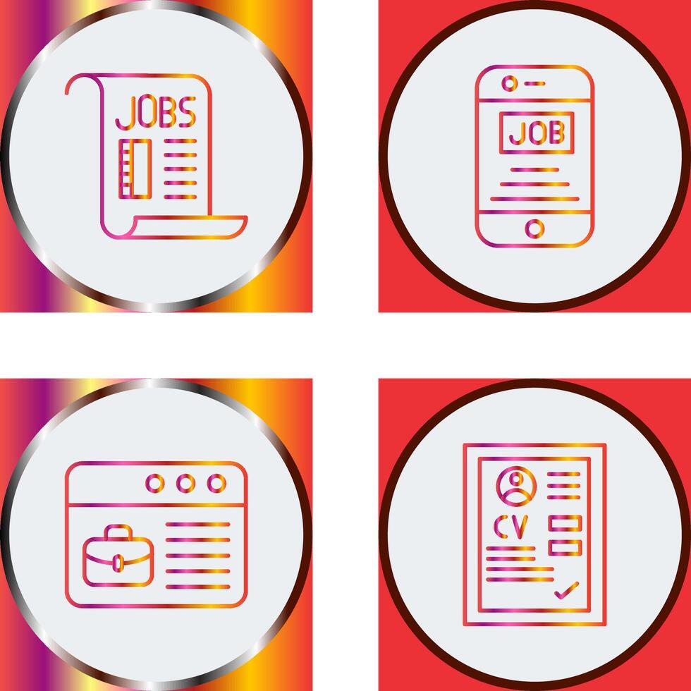 Smart Phone and News Paper Icon vector