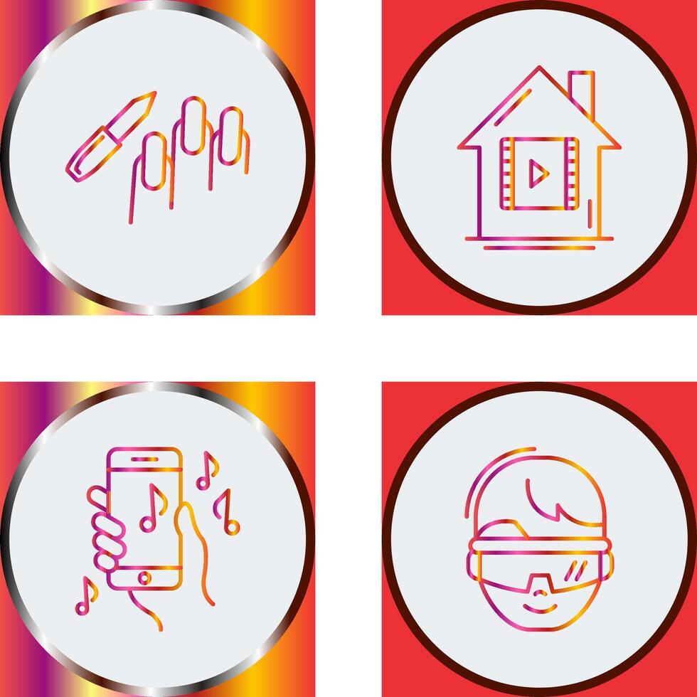 Manicure and Icon vector