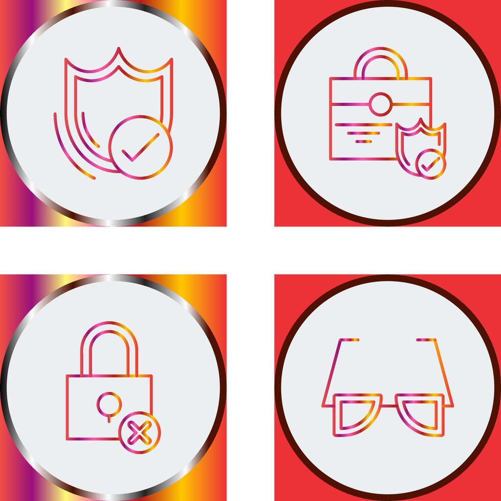 Shield and care Icon vector