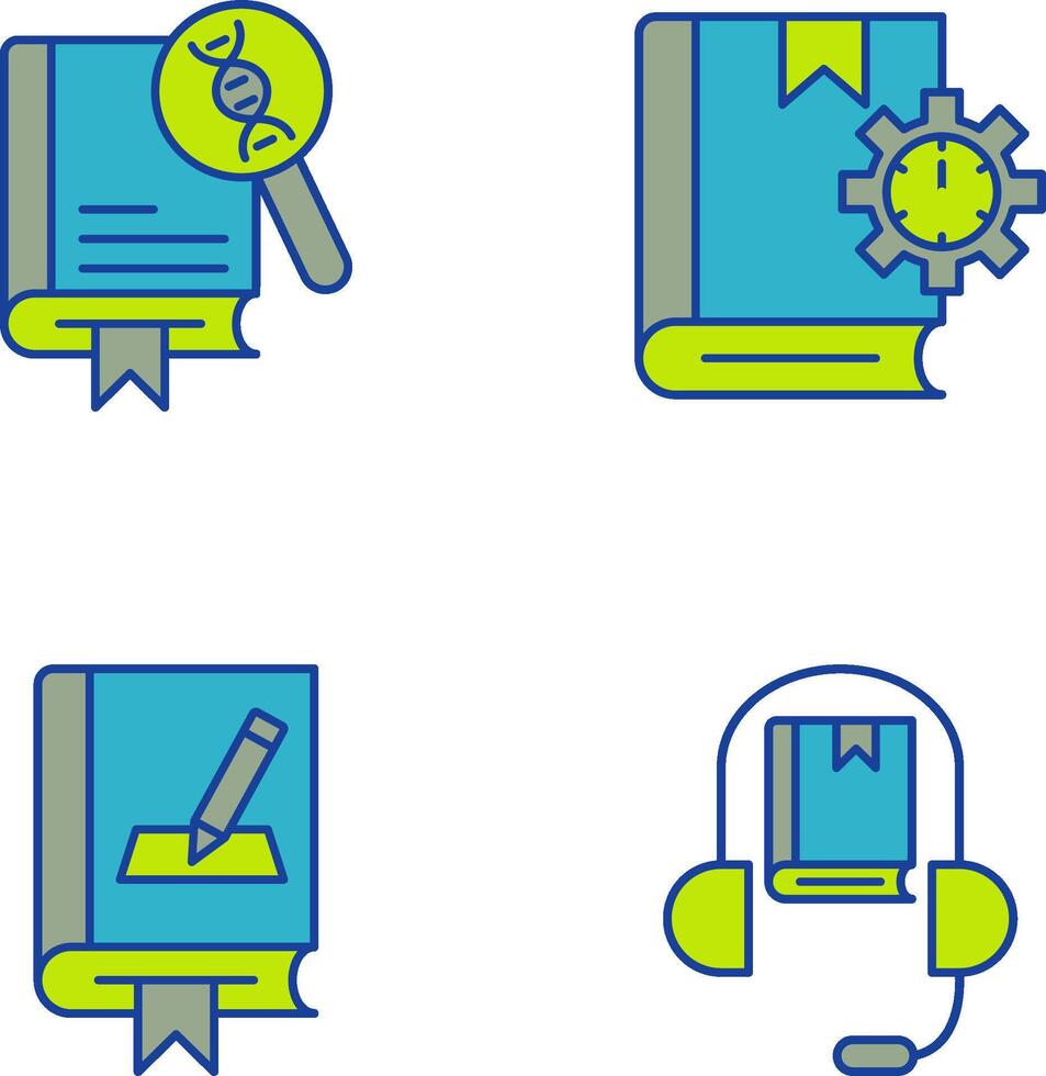 Genetics and Duration Icon vector