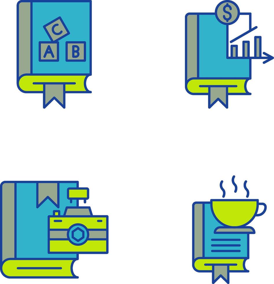Business and Alphabet Icon vector