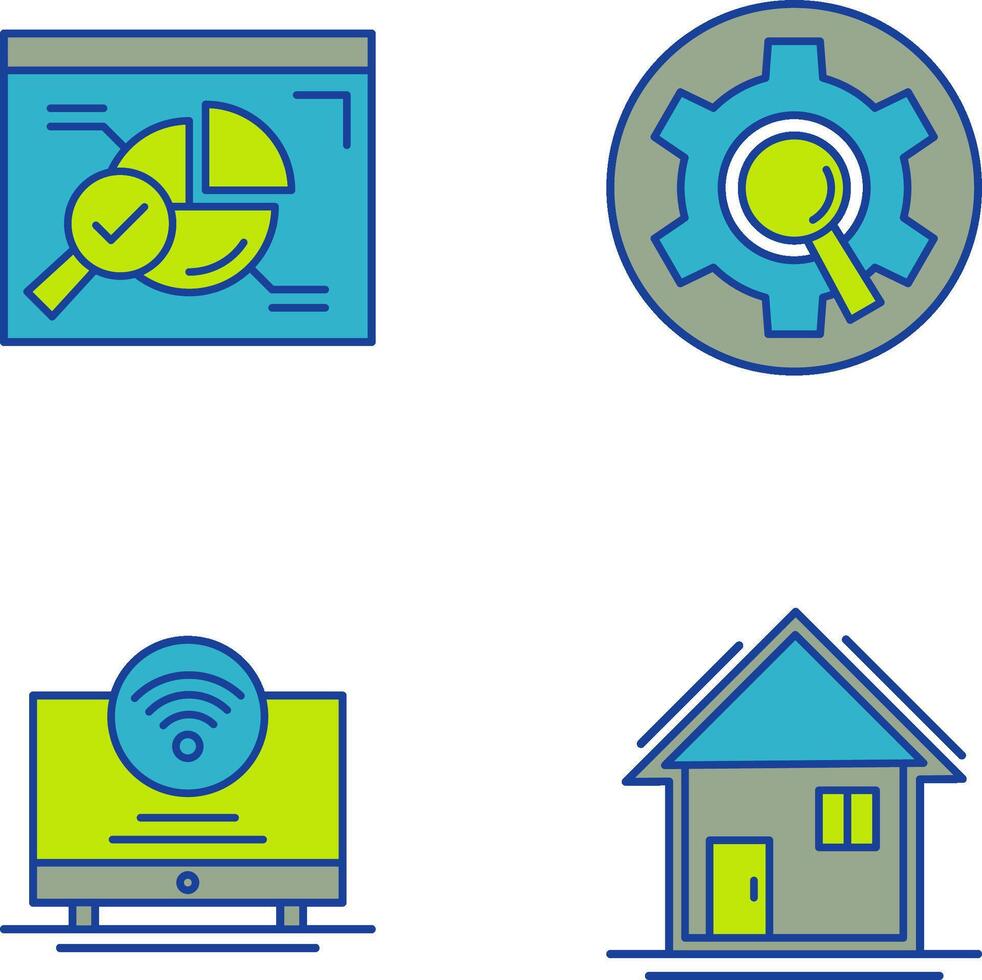 Magnet and Solution Icon vector