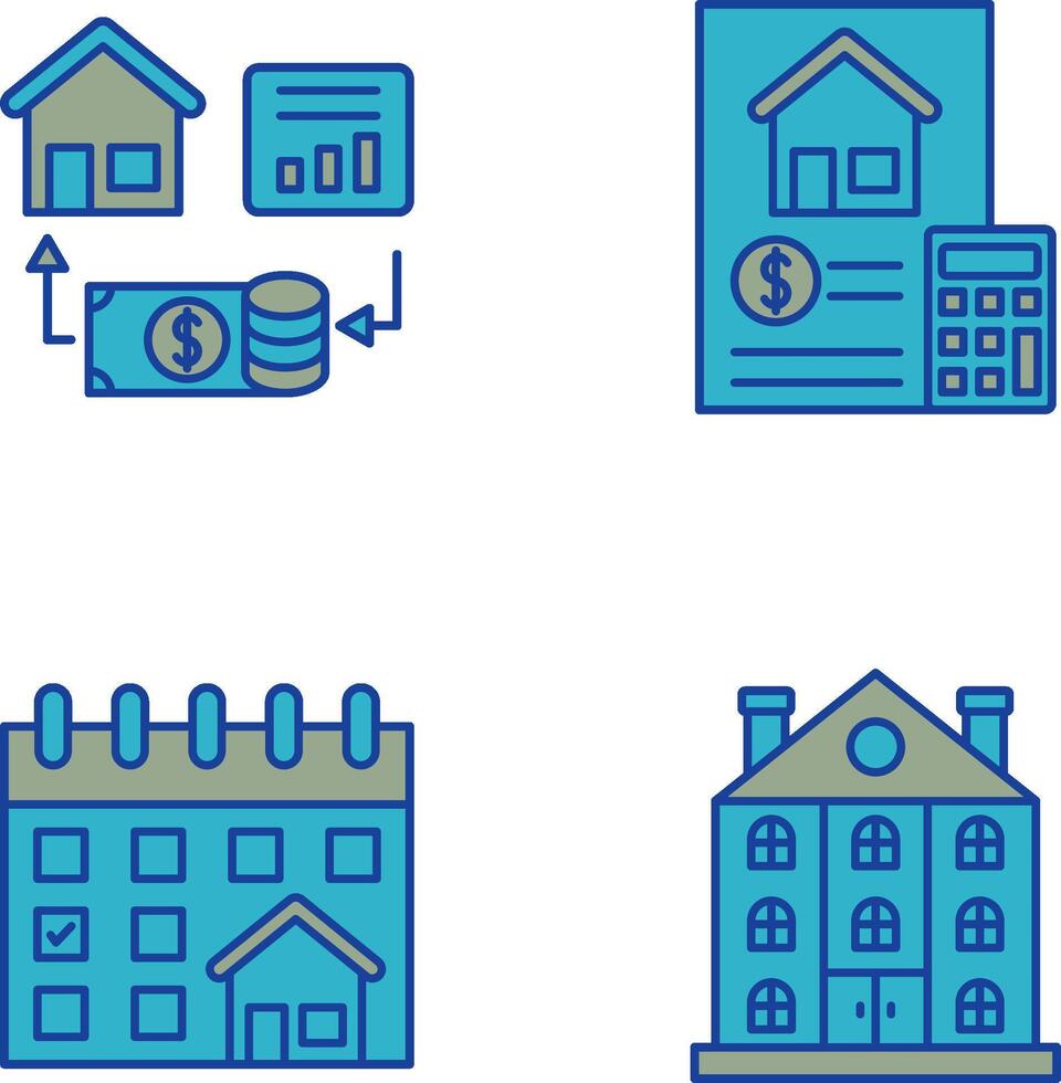 Investment and Accounting Icon vector