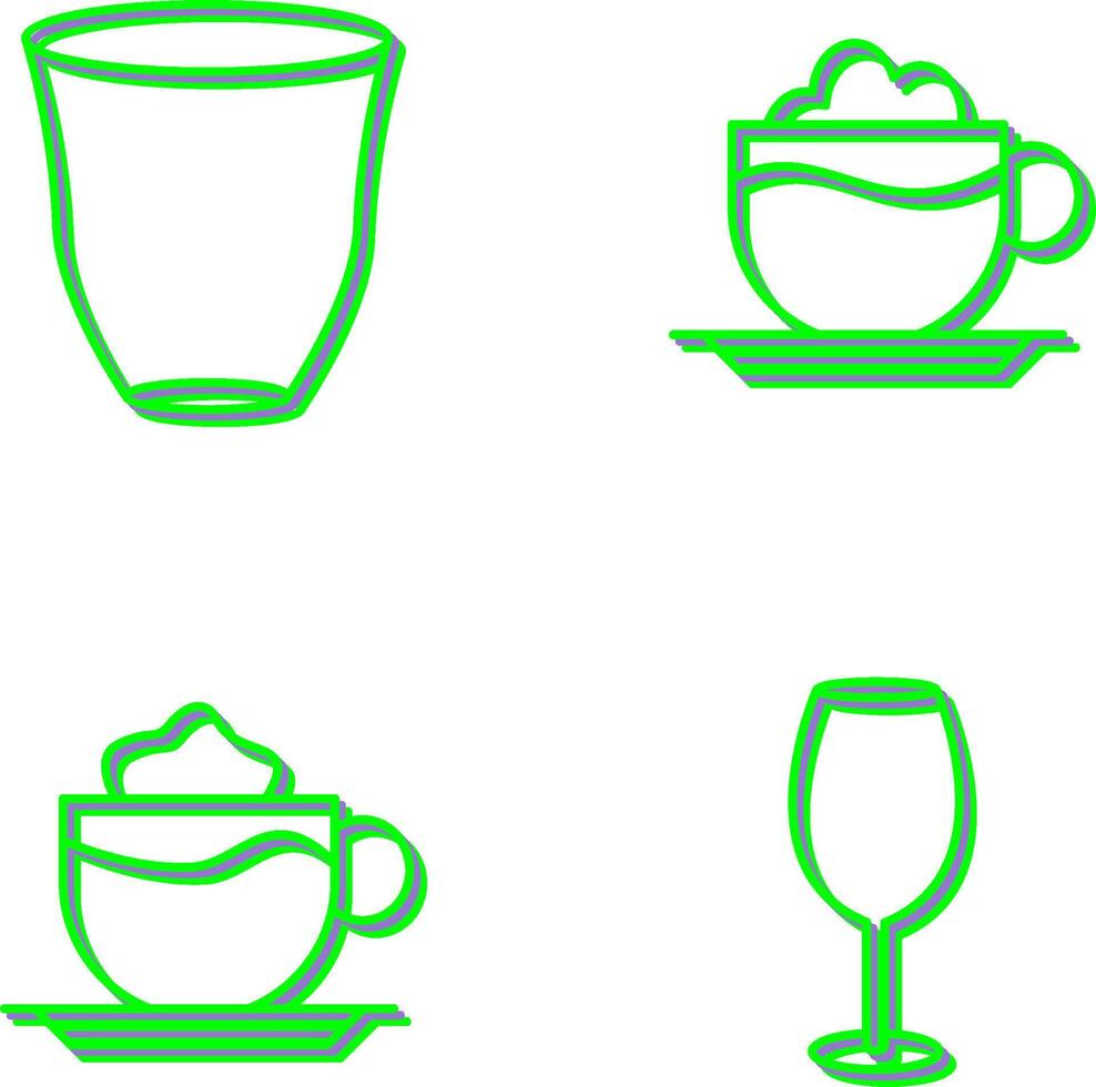 espresso And Mocha Icon vector