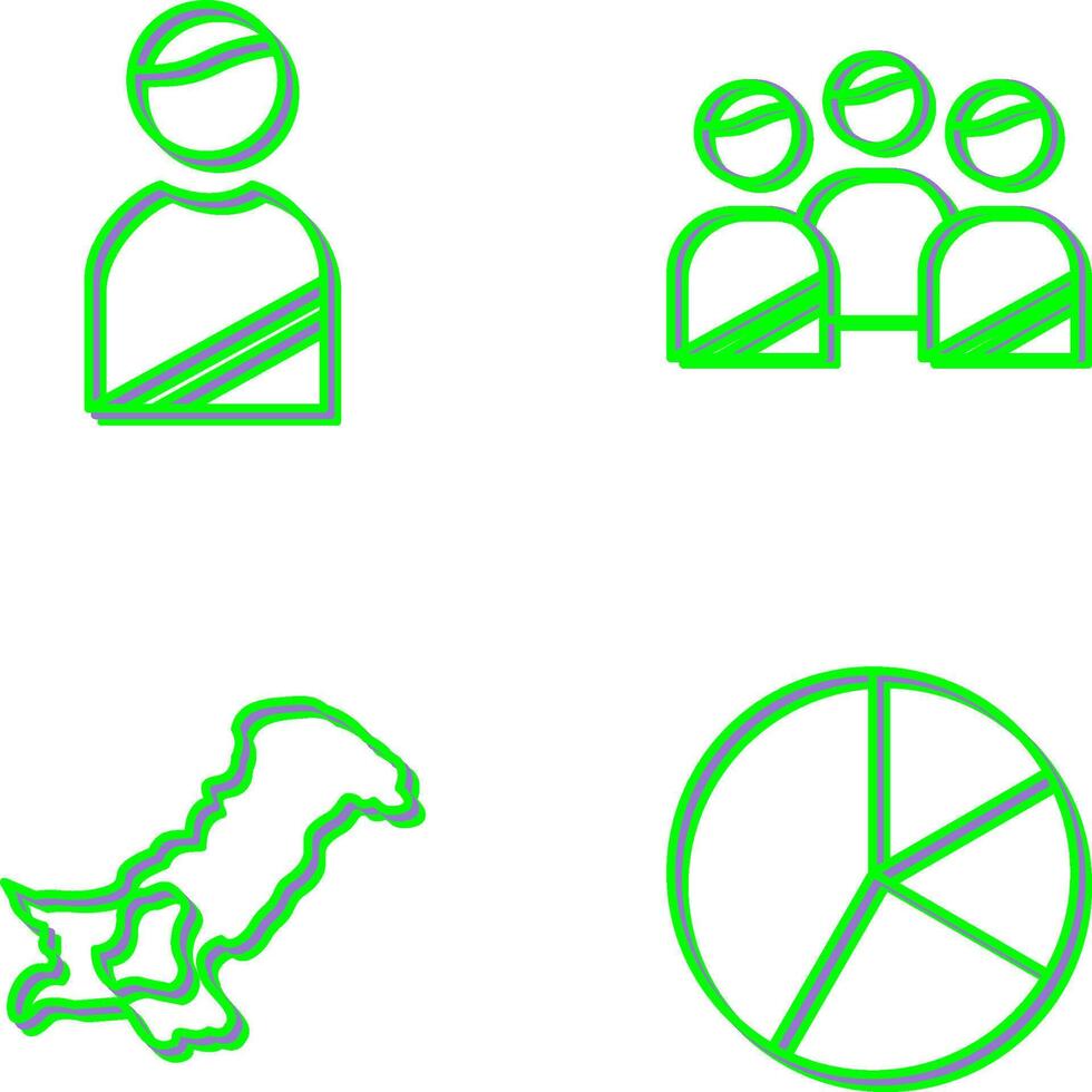 Member and Voters Icon vector