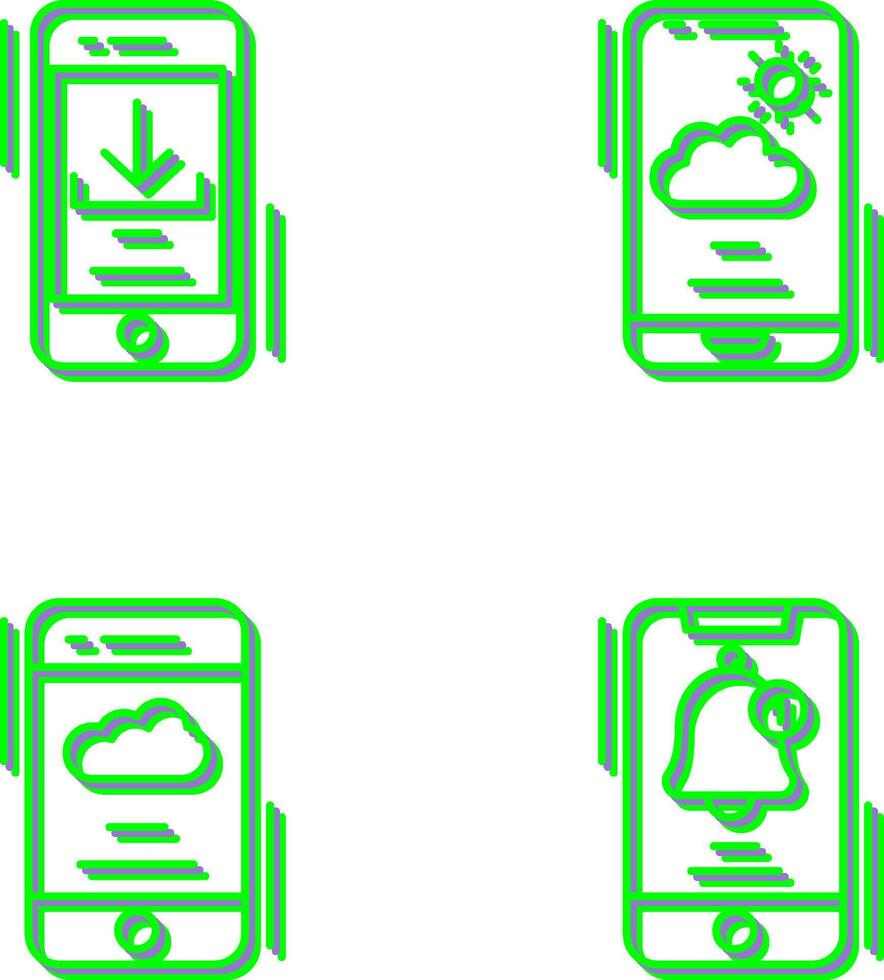 Download and Technology Icon vector