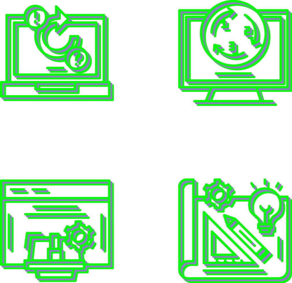 Incubator and Inovation Icon vector