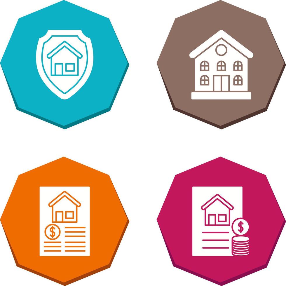 Protection and Property Icon vector