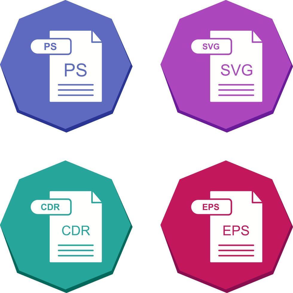 PS and SVG Icon vector