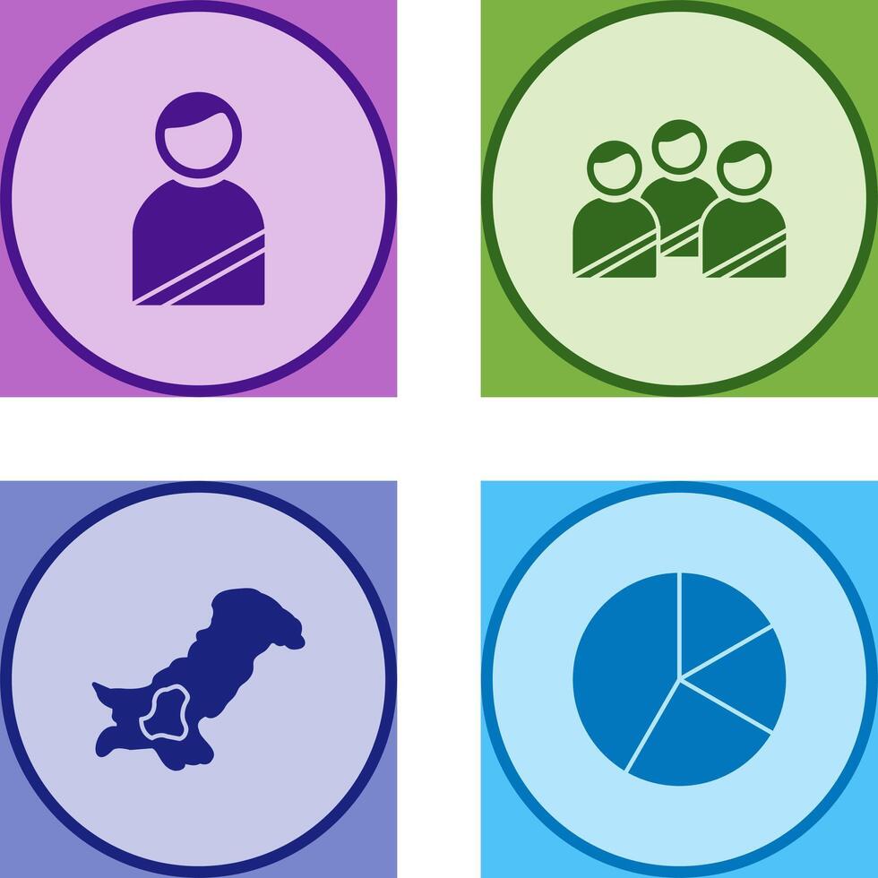 Member and Voters Icon vector