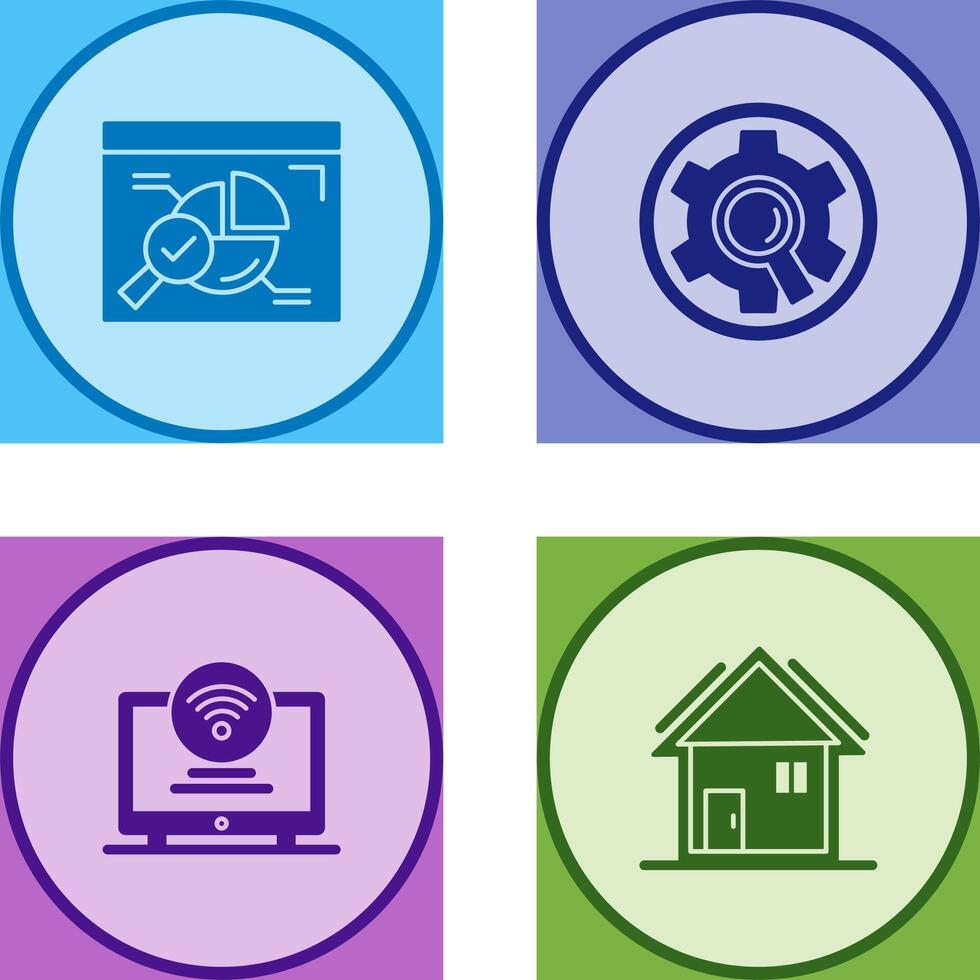 Magnet and Solution Icon vector