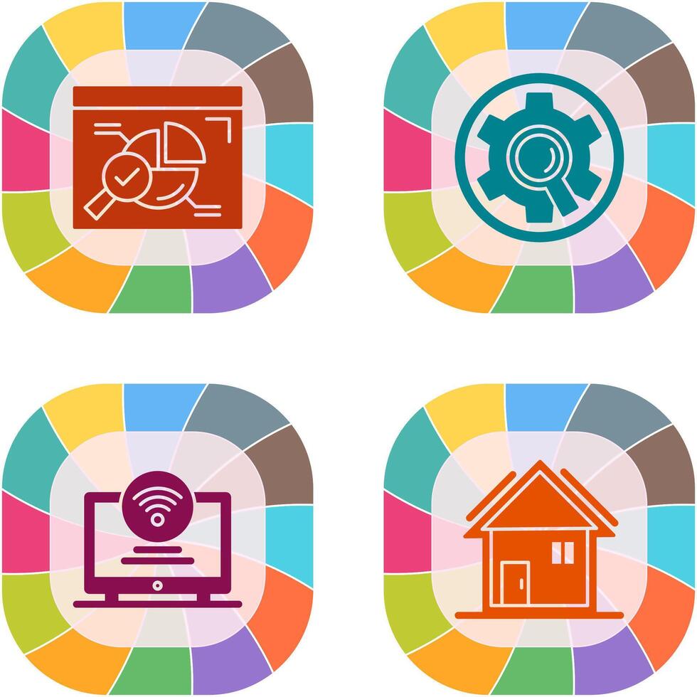 Magnet and Solution Icon vector