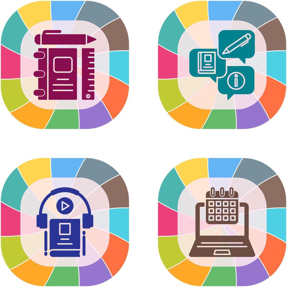 Learning Tools and Education Icon vector