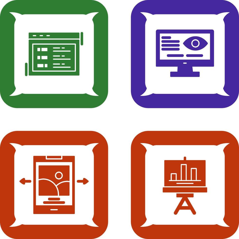 Switch and Vision Icon vector
