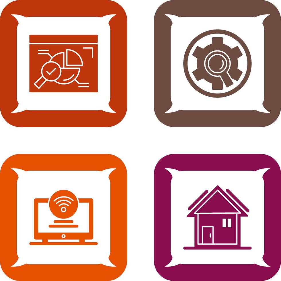 Magnet and Solution Icon vector