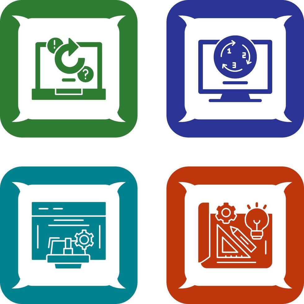 Incubator and Inovation Icon vector