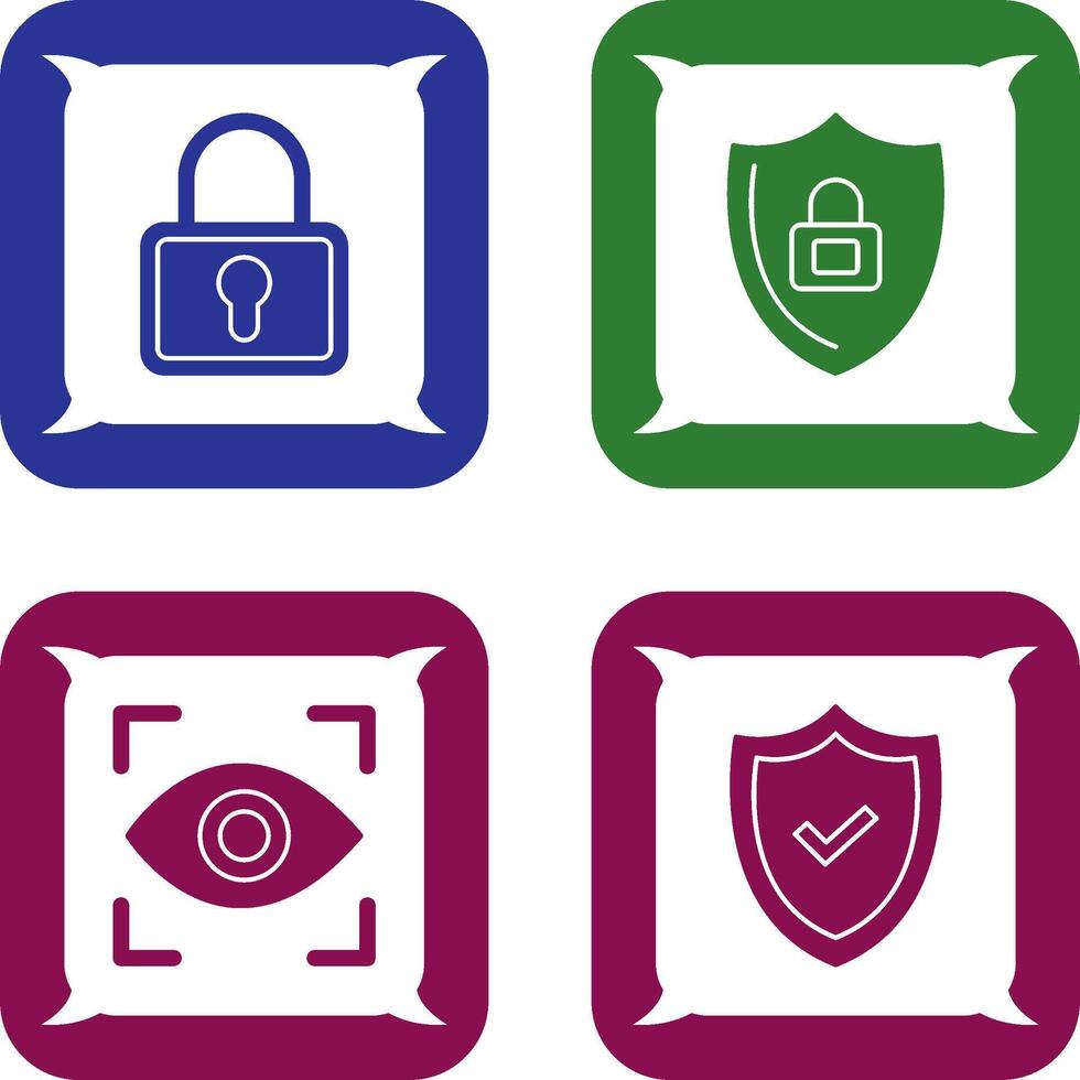 Lock and Privacy Icon vector