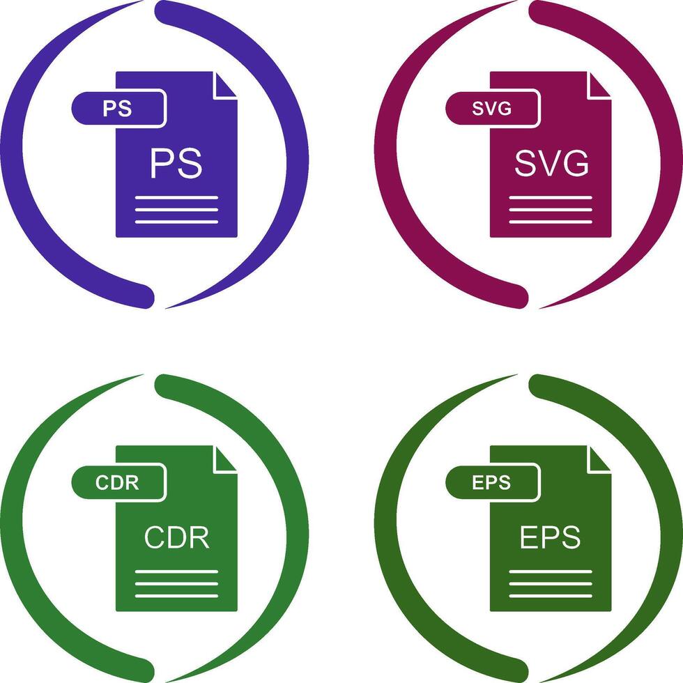 PS and SVG Icon vector