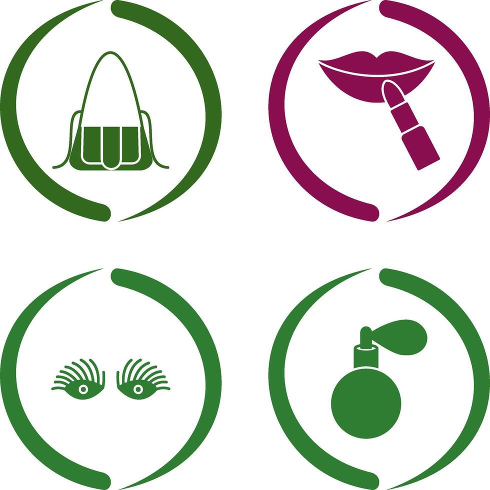 Bag and Beauty Icon vector