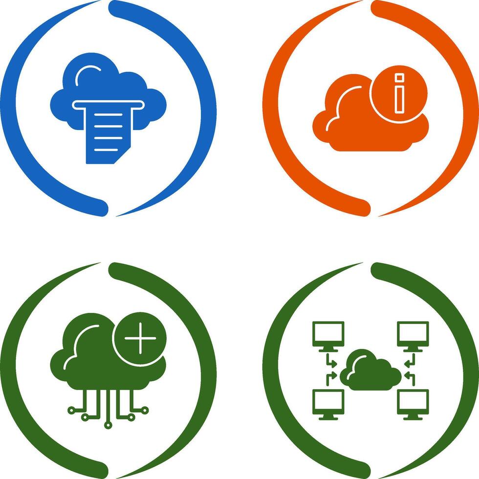 File and Information Icon vector