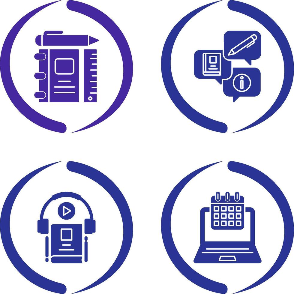Learning Tools and Education Icon vector