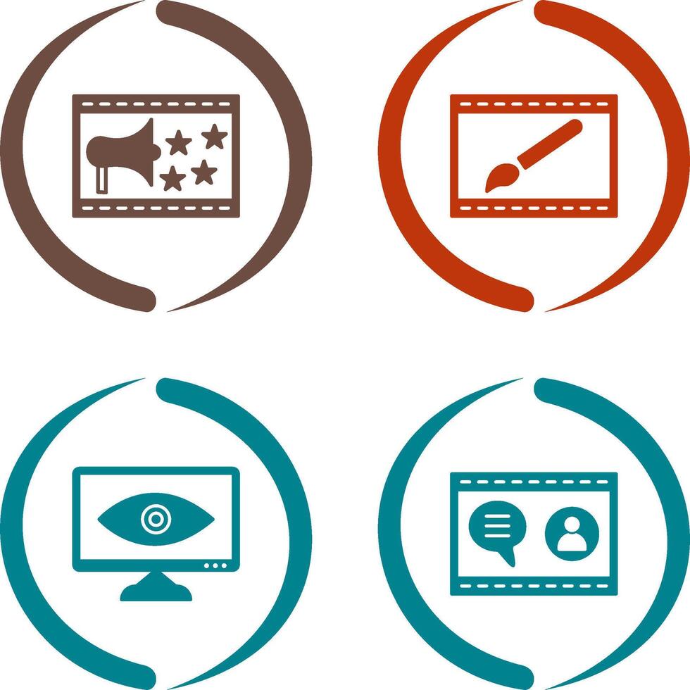 Website Promotion and Website Design Icon vector