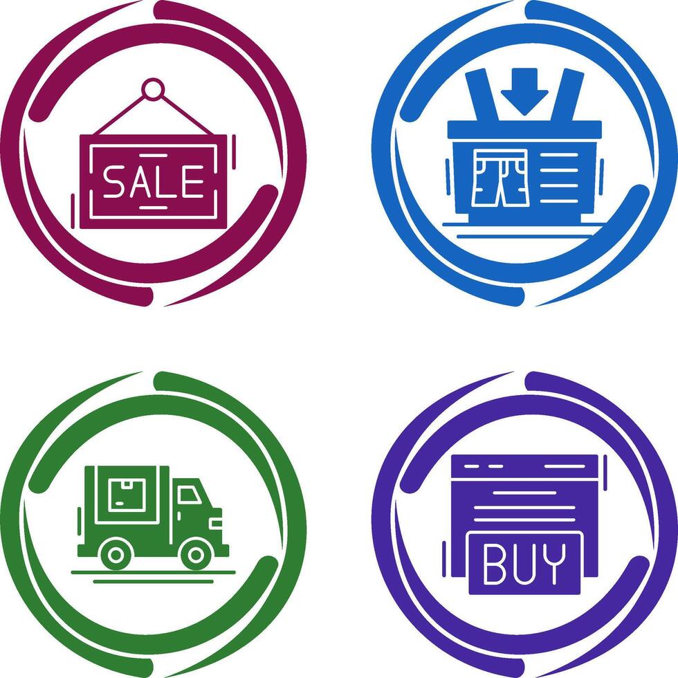 Shopping Basket and Super Sale Icon vector