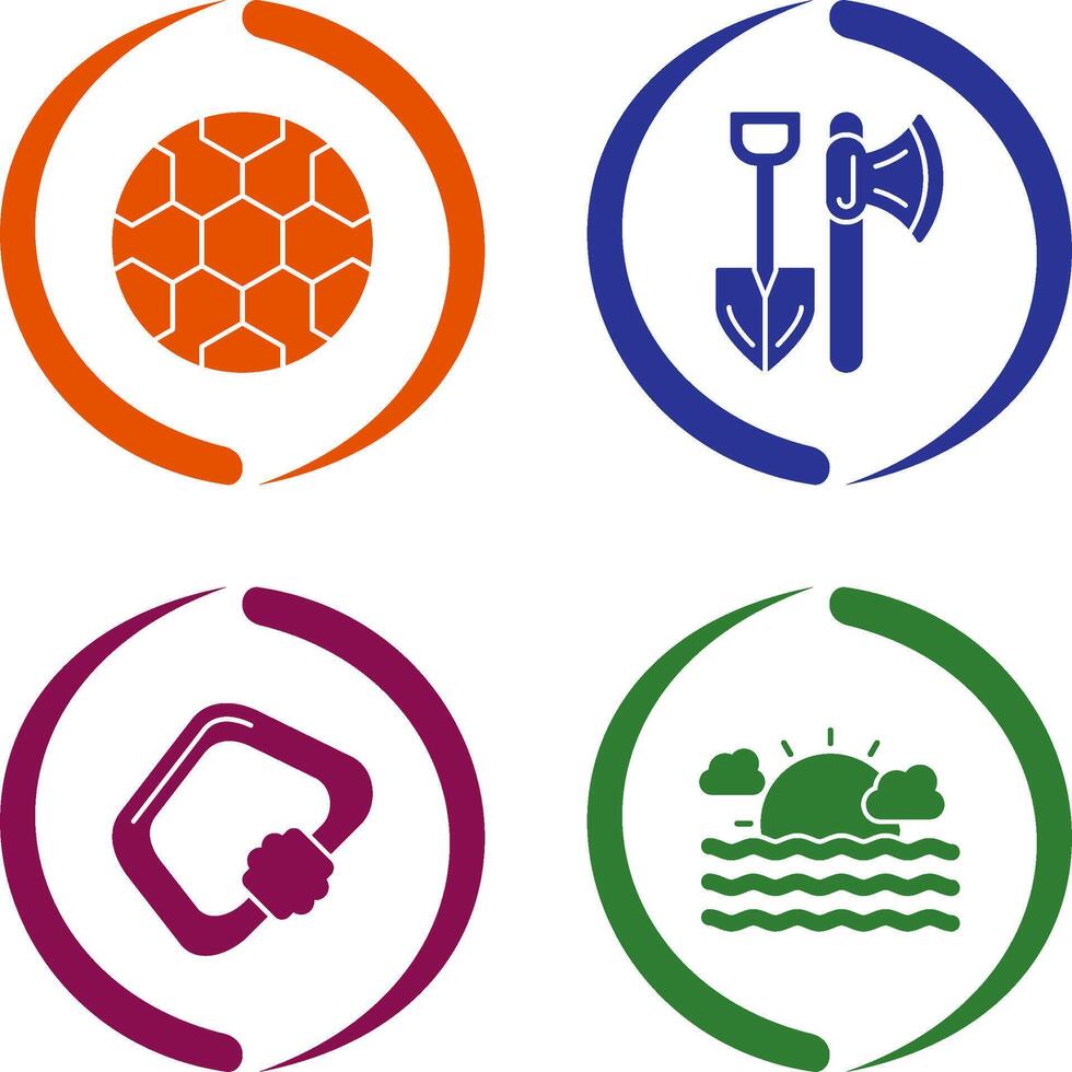 Soccer and Tools Icon vector