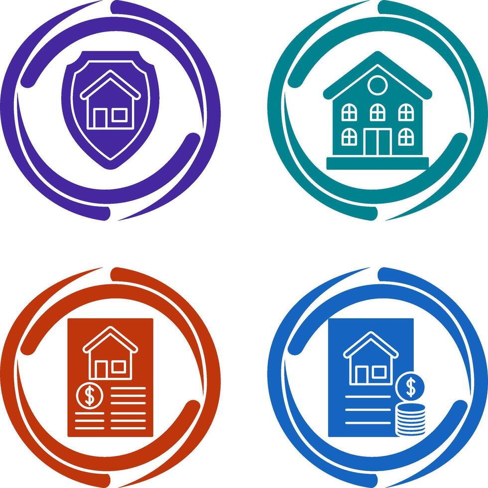 Protection and Property Icon vector