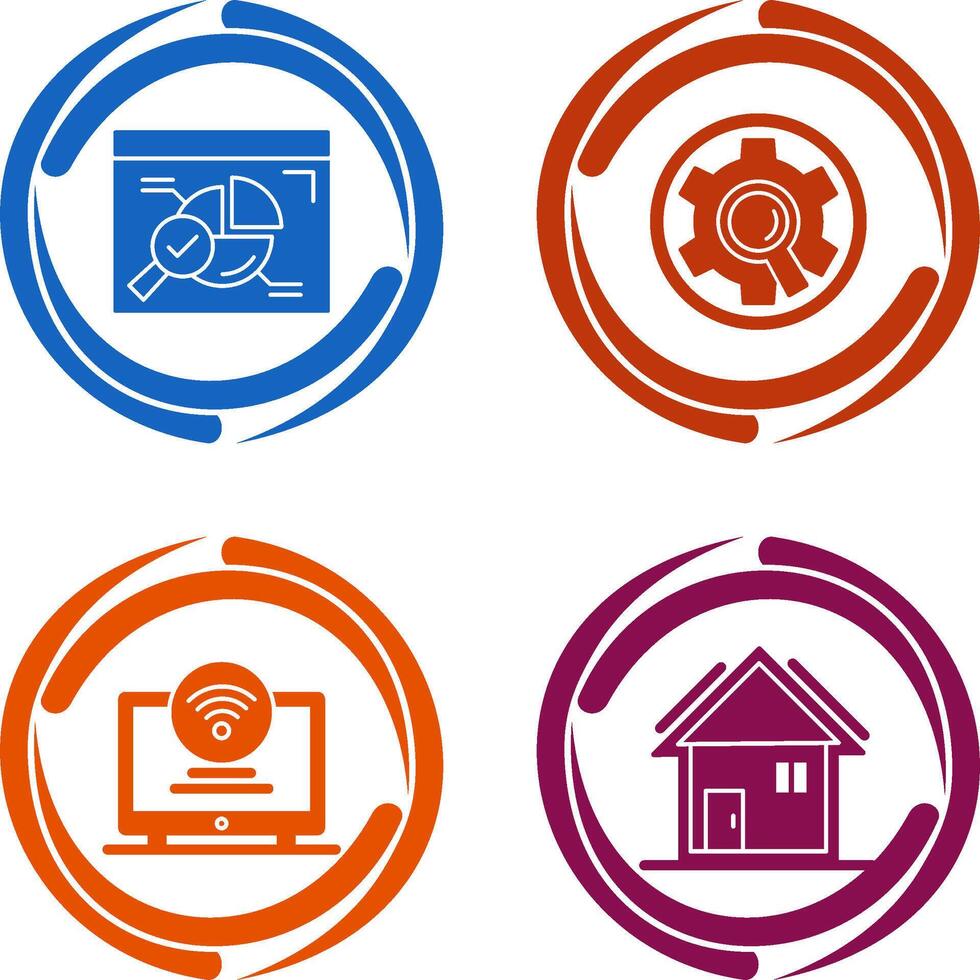 Magnet and Solution Icon vector