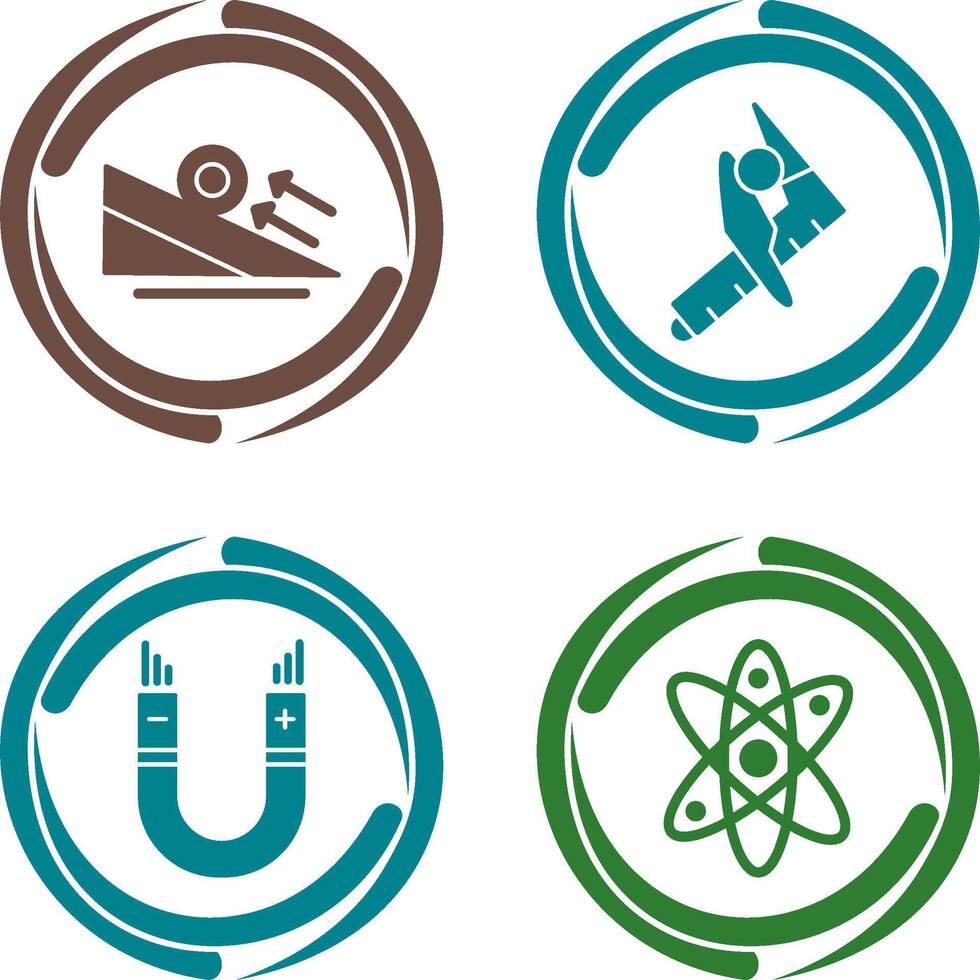 Force and Caliper Icon vector