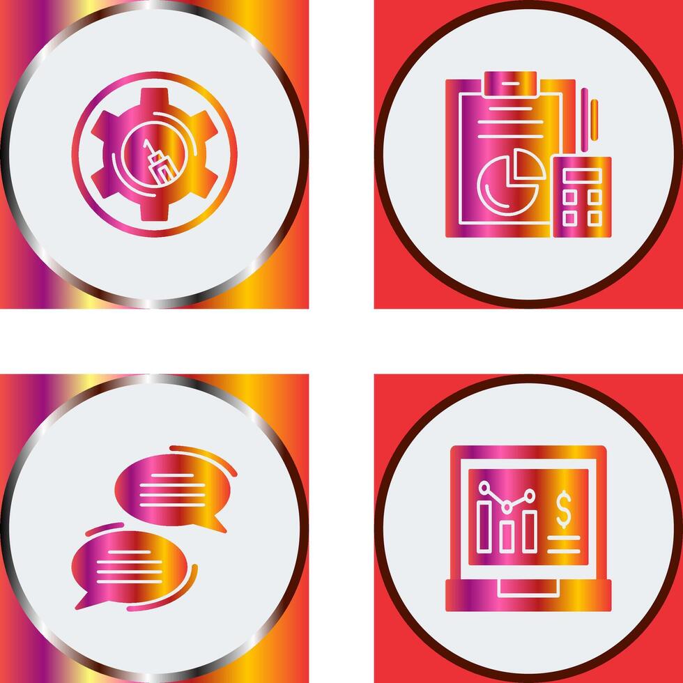 Vaccine and Research Icon vector