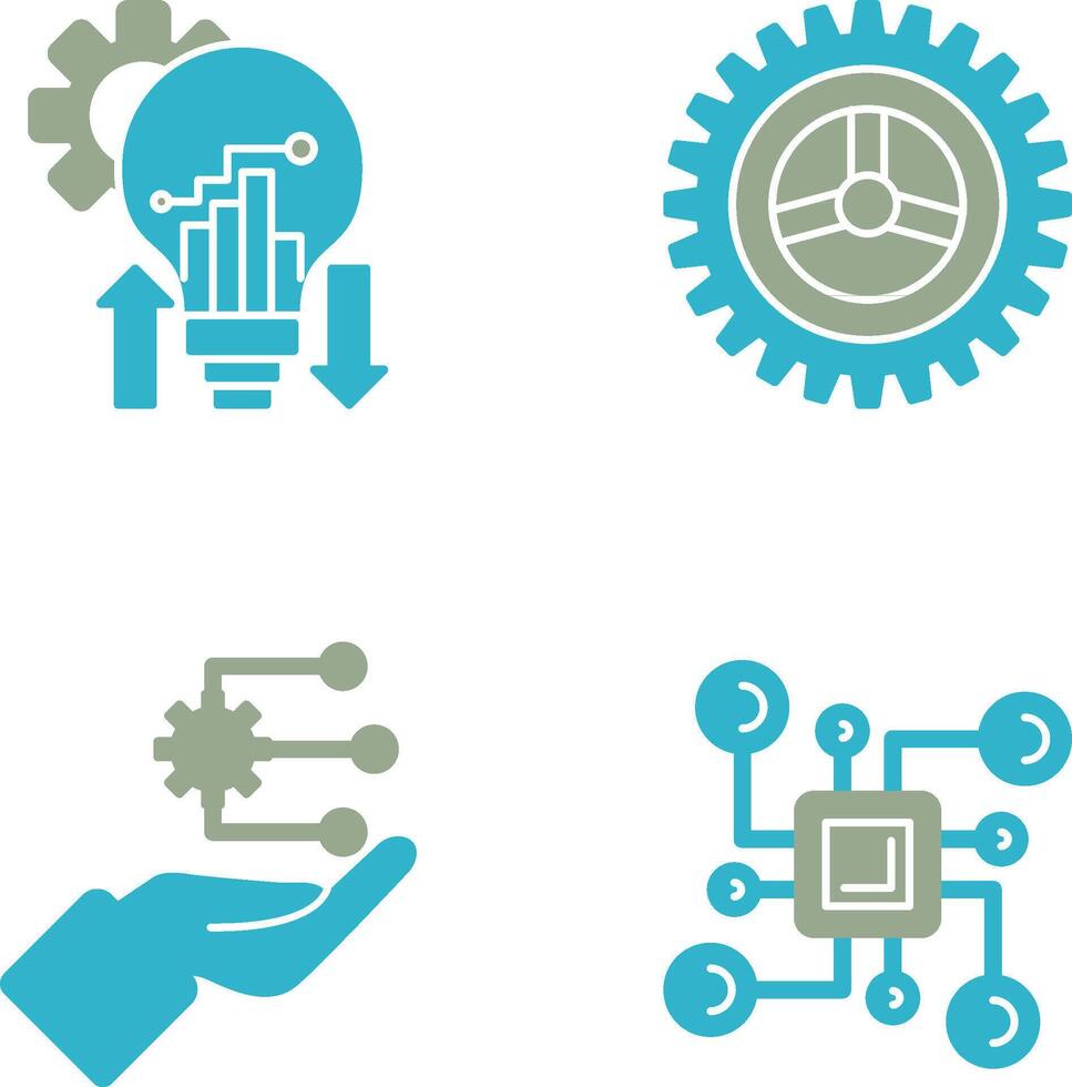 Analysis and Setting Icon vector